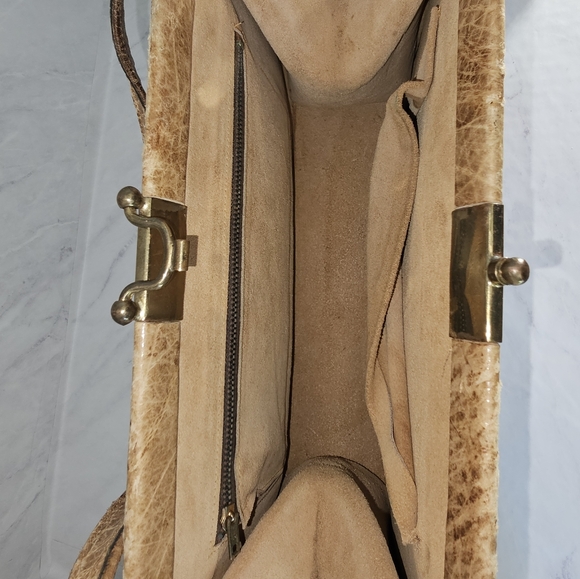 Rare Vintage 1950s-60s Exotic leather purse - Picture 7 of 10